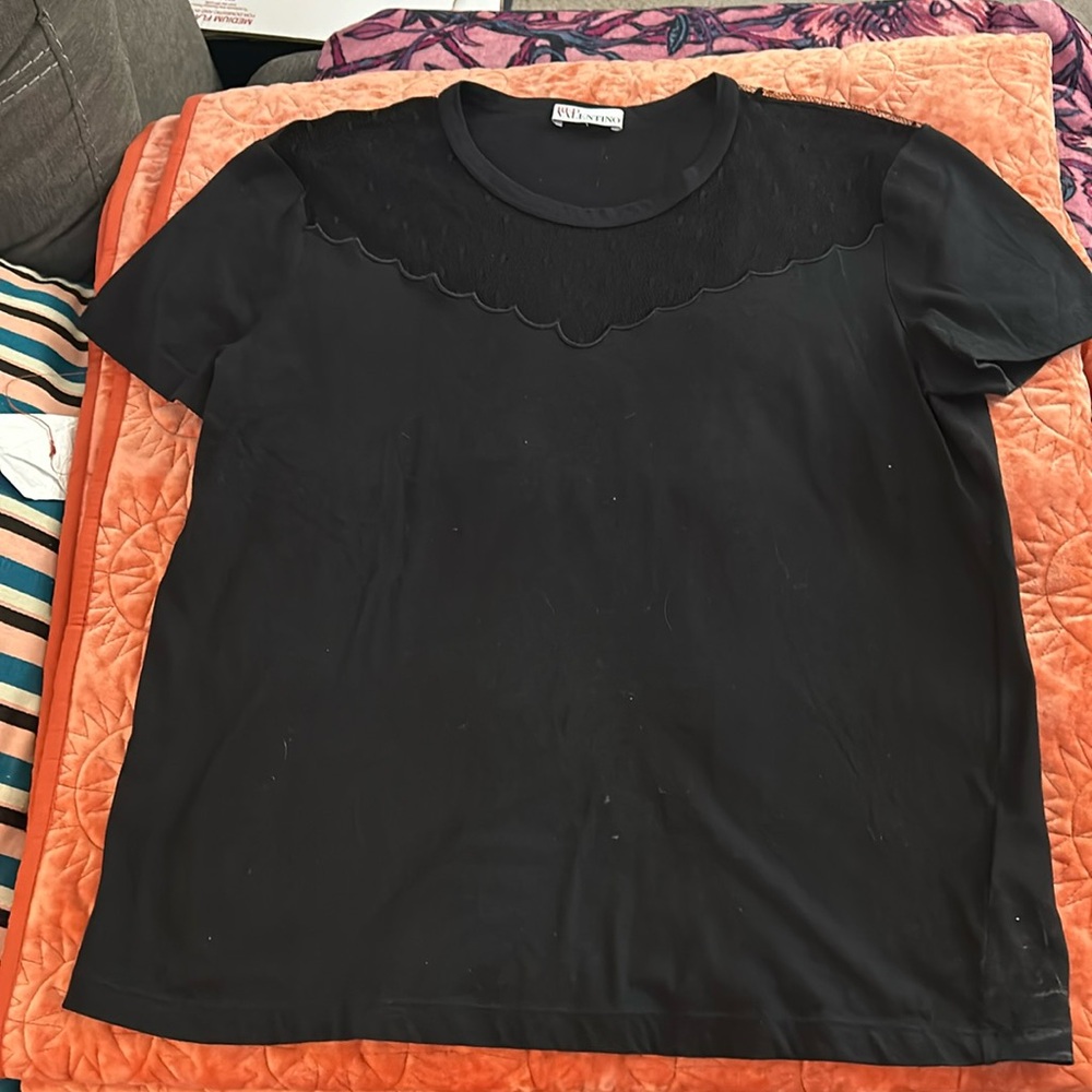 Black RED Valentino  medium shirt